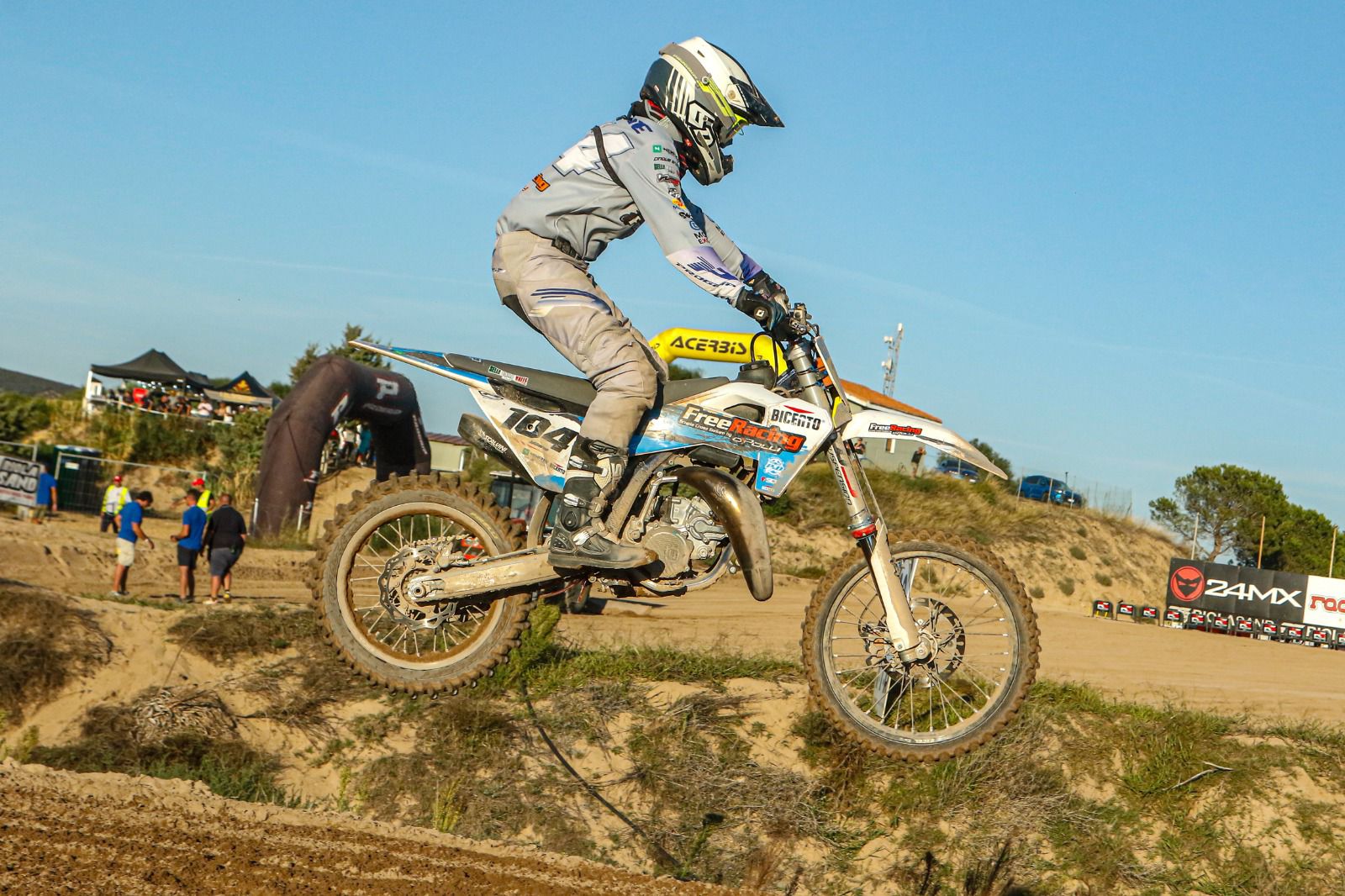 Coaching motocross